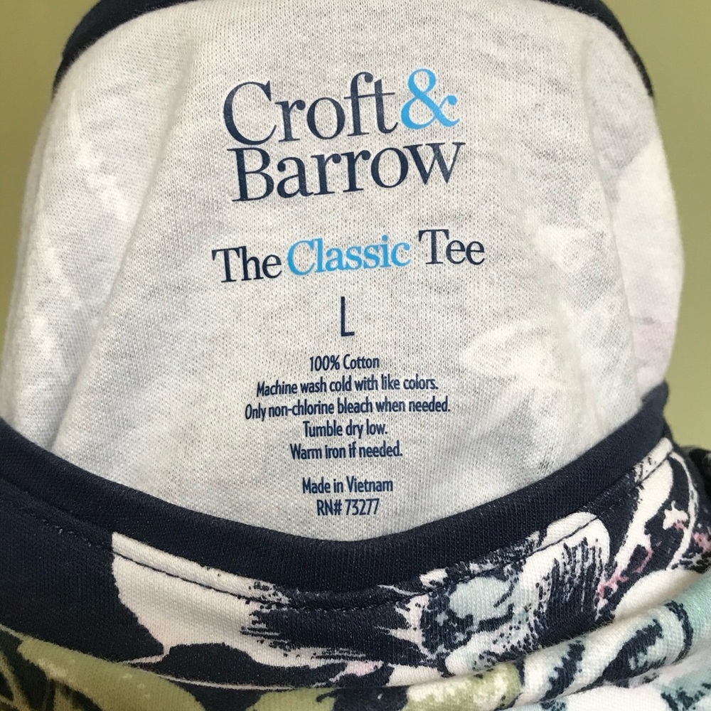 Croft&Barrow top long sleeve